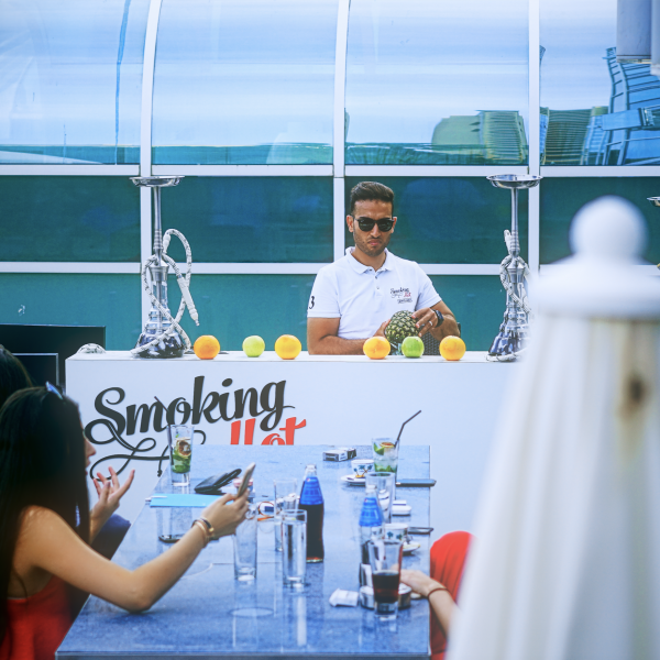 Shisha Service at Le Méridien Beach Plaza