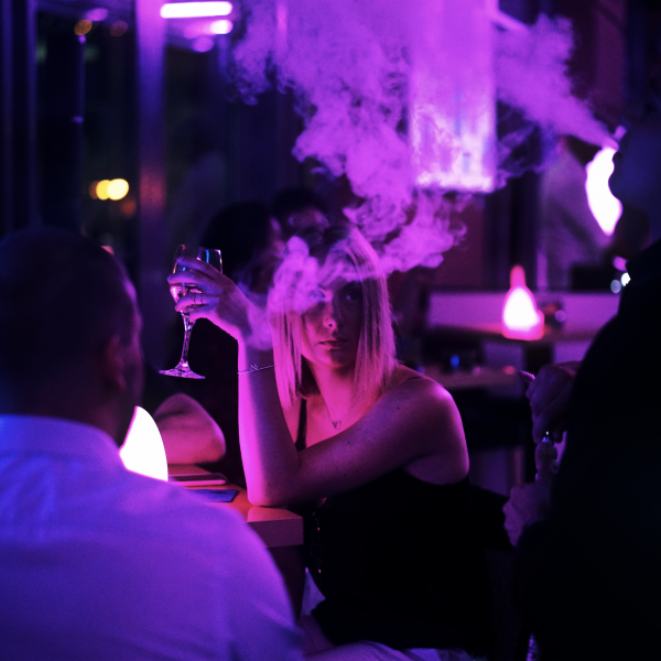 Shisha Smoking Sessions at Bleu Gin Monaco